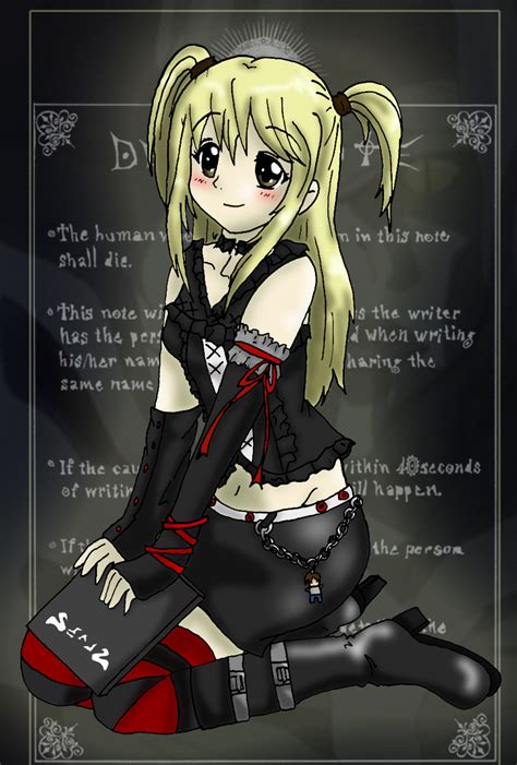 Images from the Death Note manga series. . Misa amane r34